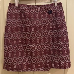 Burgundy Skirt
